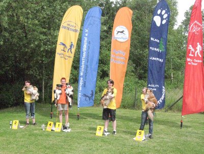 Erfolgreiche Teams bei den Minis in Dillingen